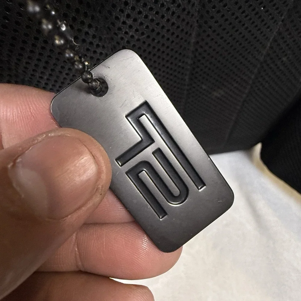 TUMI T2 Black Ballistic Nylon Shoulder Crossbody Camera Travel Bag Vintage